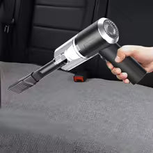 Aspiradora de Mano Inalámbrica Portátil para Auto, Doble Uso, Soplado y Succión, con Múltiples Boquillas para Auto, Hogar, Mascotas y Oficina