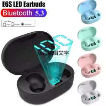 E6S Air Pro Fone auriculares Bluetooth