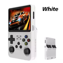 R36S nueva consola de juegos retro, sistema Linux de código abierto de 3,5 pulgadas, consola de juegos portátil con memoria grande de 128GB
