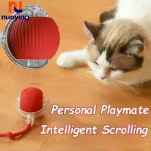 Pelota Interactiva Inteligente para Gatos y Perros – Evitación de Obstáculos