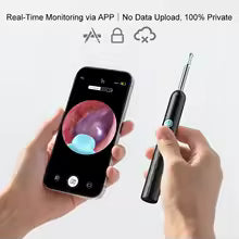 Cuchara de oreja portátil con cámara de 4,2 MM, cámara Visual de limpieza de oídos, limpieza de cera de los oídos, WIFI, cuchara de oreja inalámbrica para xiaomi, huawei y iPhone