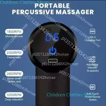 Mini-Muskelmassagepistole, tragbares Körpermassagegerät, Tiefengewebe-Handperkussionsmassagegerät für Körper, Rücken, Nacken und Beine
