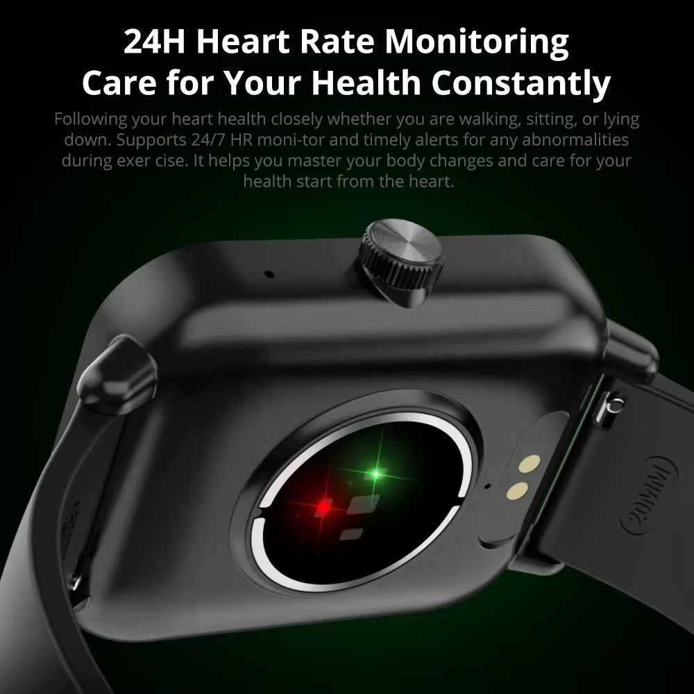 Reloj inteligente COLMI P81 con llamadas de voz, pantalla Ultra de 1,9 pulgadas, Monitor de salud 24H, más de 100 modos deportivos, reloj inteligente Bluetooth para hombres y mujeres
